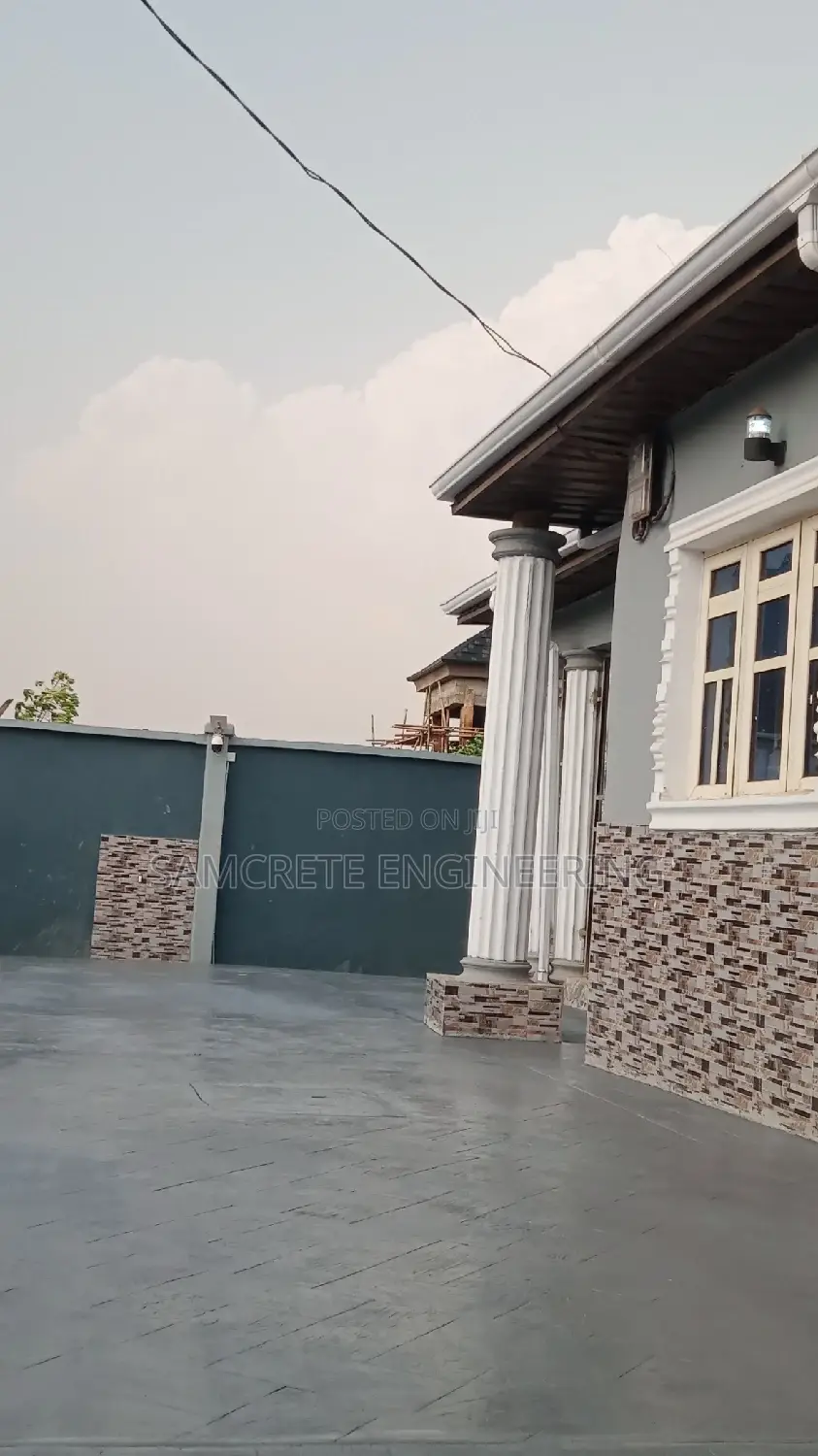 Stamped Concrete Floor