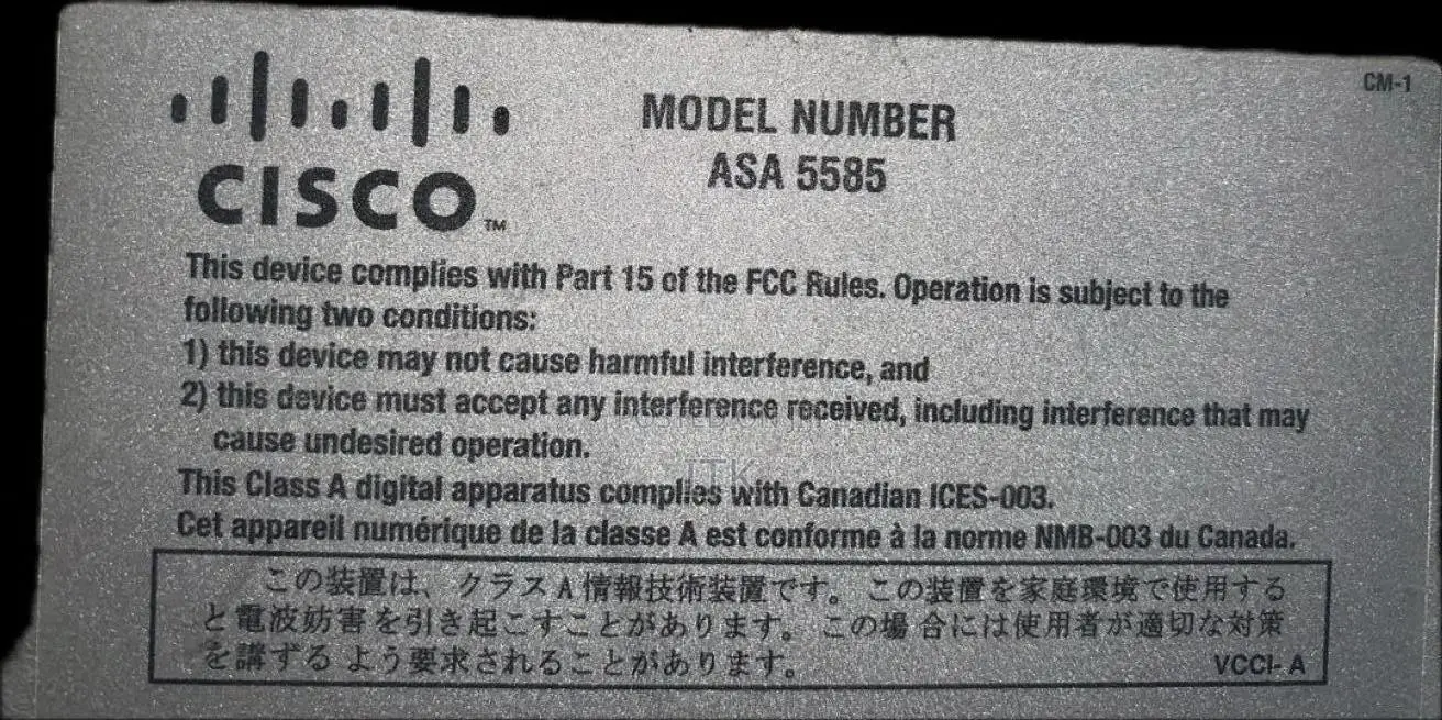Cisco Asa 5585-X SSP-60