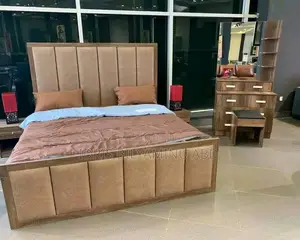 6by6bedframe With Two Side Cupboard and Dressing Table