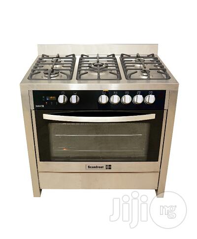 Scanfrost 5 Gas Burner Cooker –Model SFC9502 Ss