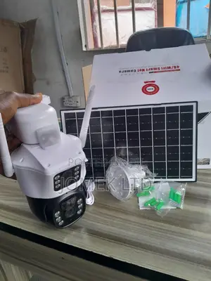 Solar PTZ 4g Sim Dual Lens Camera With Alarm