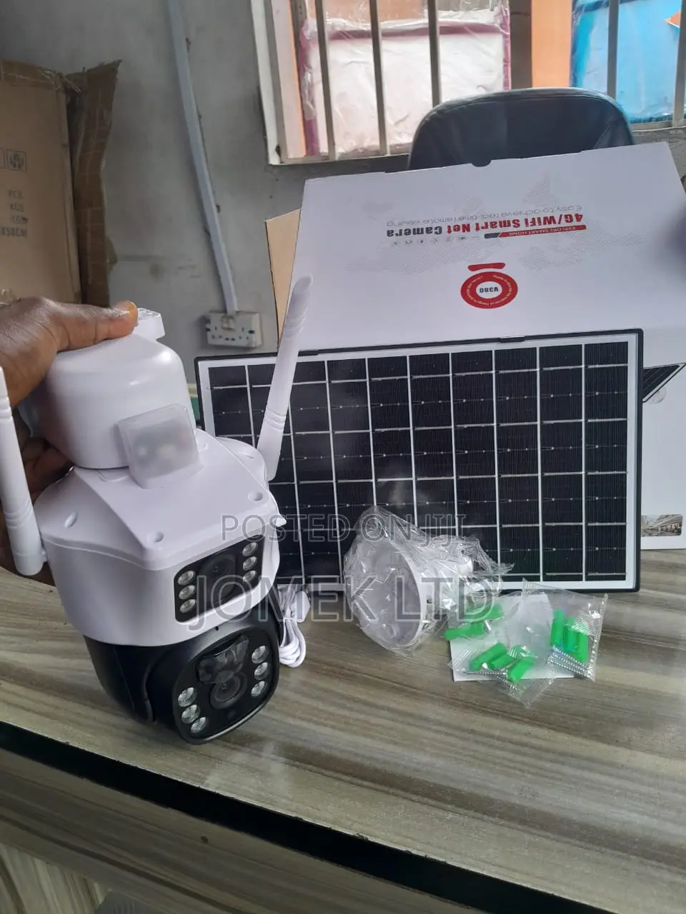 Solar PTZ 4g Sim Dual Lens Camera With Alarm