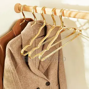 5pcs Gold Plated Clothes Hanger