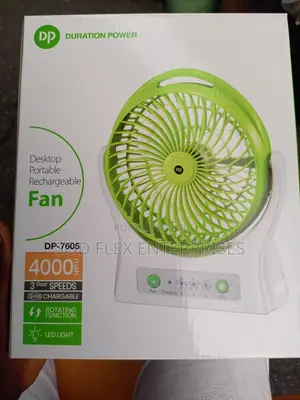 Do 4,000 Mah Rechargeable Fan