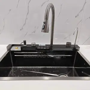 Latest Kitchen Sink With Pressing Control
