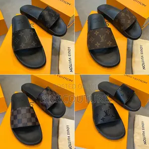 Original LOUIS VUITTON Slides Available in Store