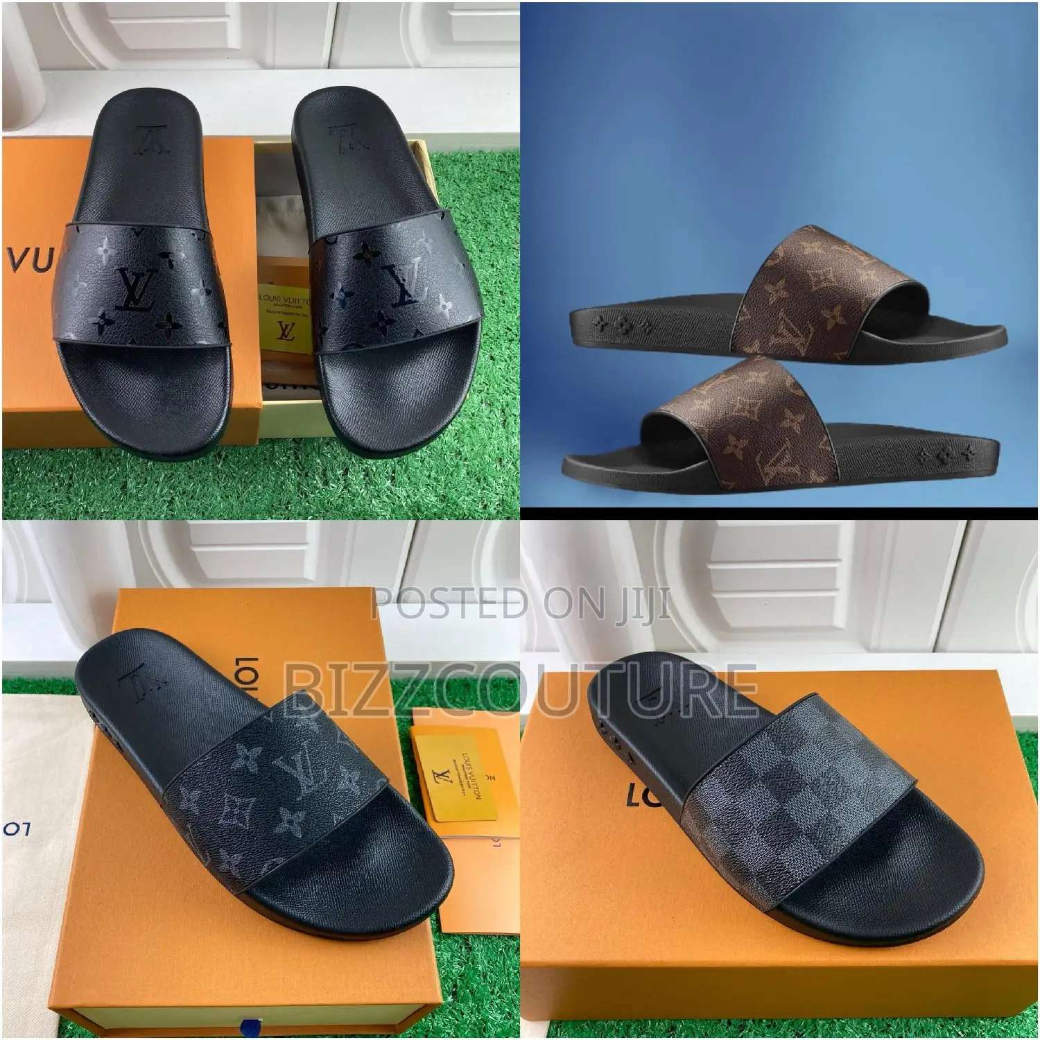 Original LOUIS VUITTON Slides Available in Store
