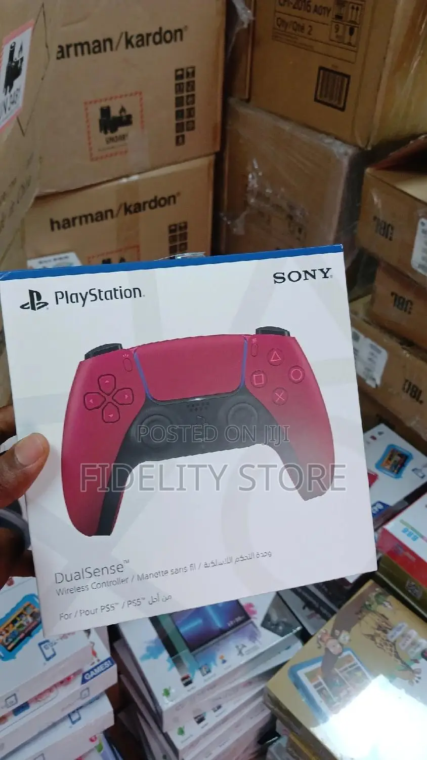 Playstation 5 Dual Sence Wireless Controller Red