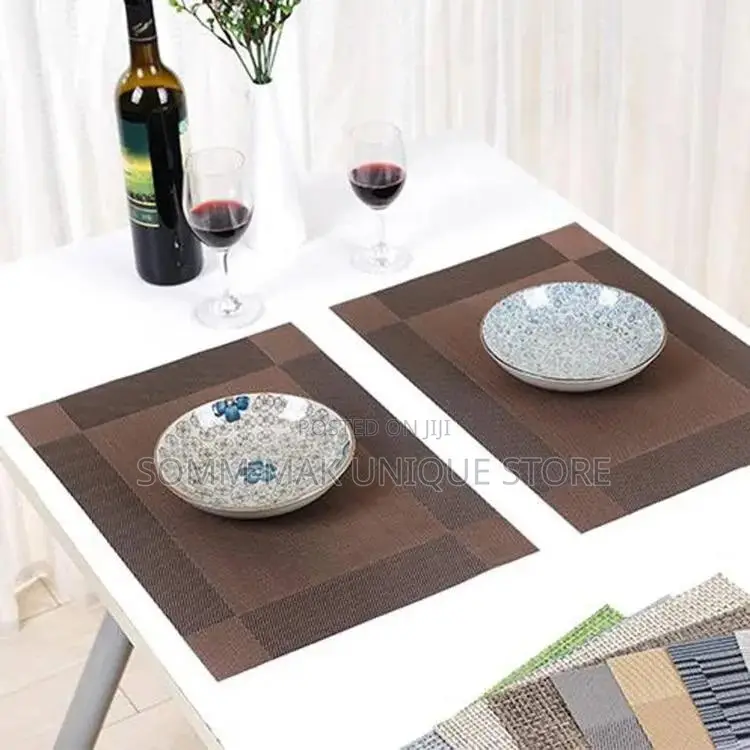 Table Plate Mat - Heat Resistant. 5pcs