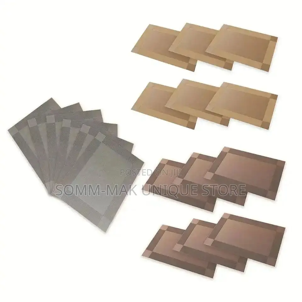 Table Plate Mat - Heat Resistant. 5pcs