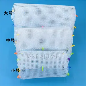 Plastic Mesh Cloth for Bag Making DIY