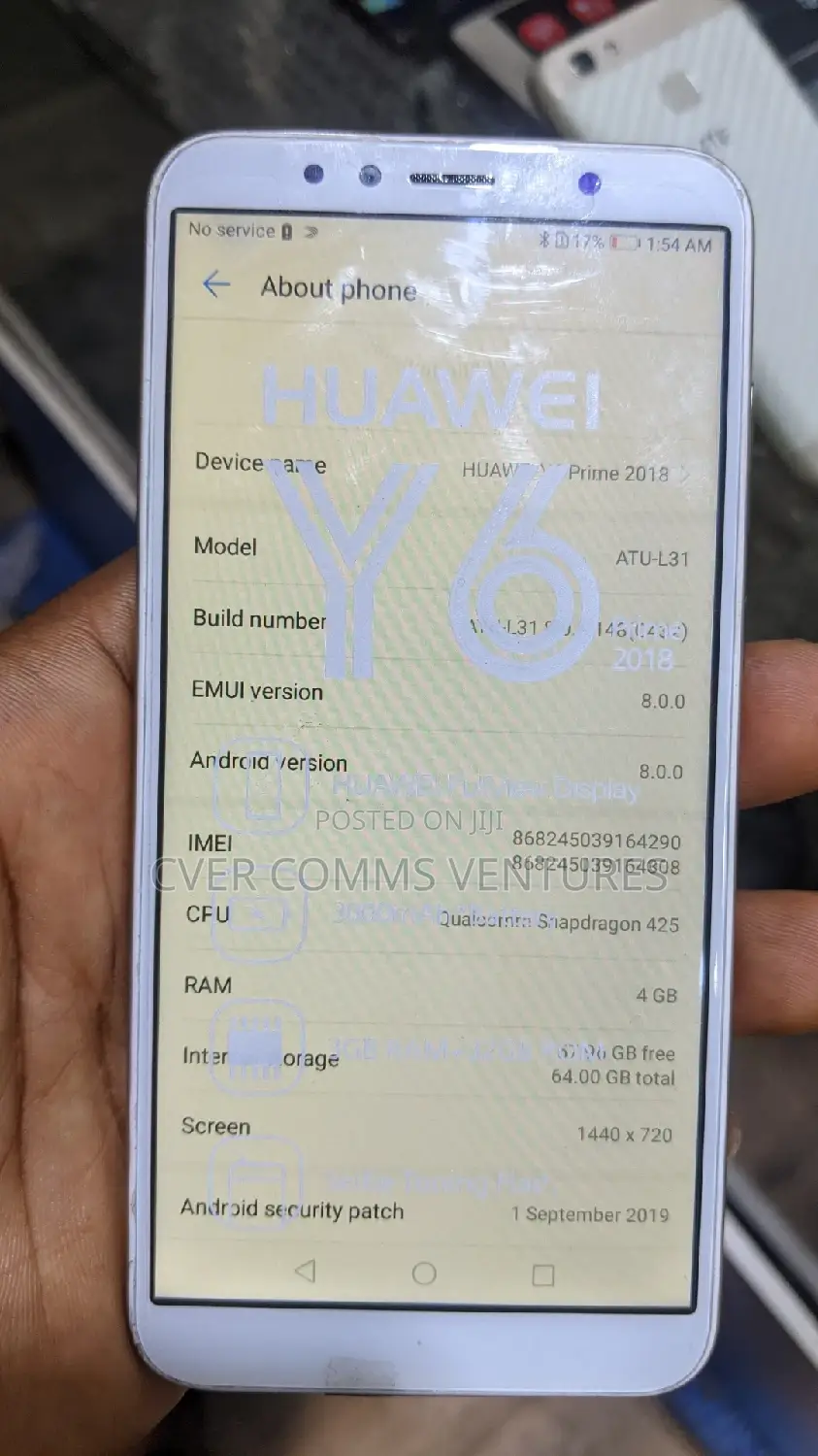 Huawei Y6 2018 16 GB Gold
