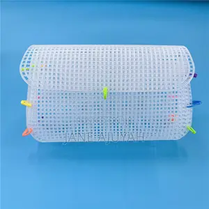 Plastic Mesh Cloth for Bag Making DIY