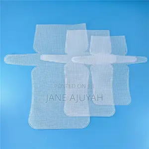 Plastic Mesh Cloth for Bag Making DIY