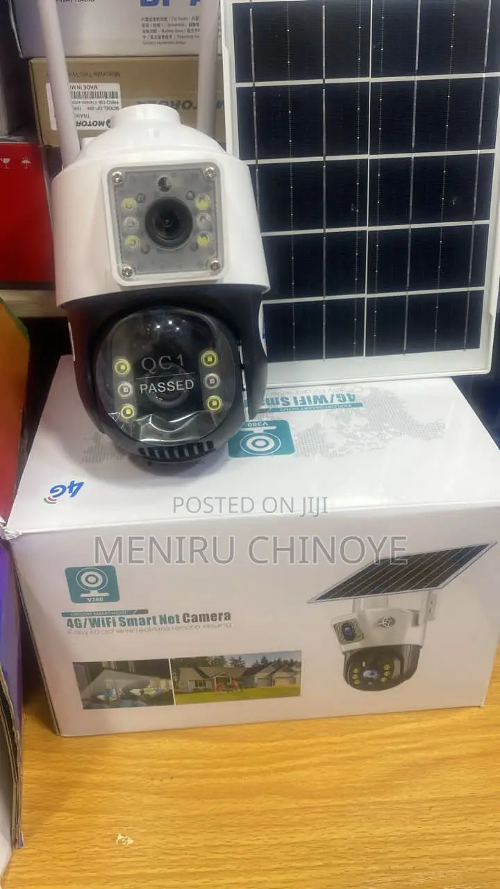 Double Lense 4g Solar Camera