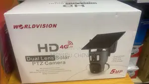 Double Lense Ubox PTZ Solar Camera