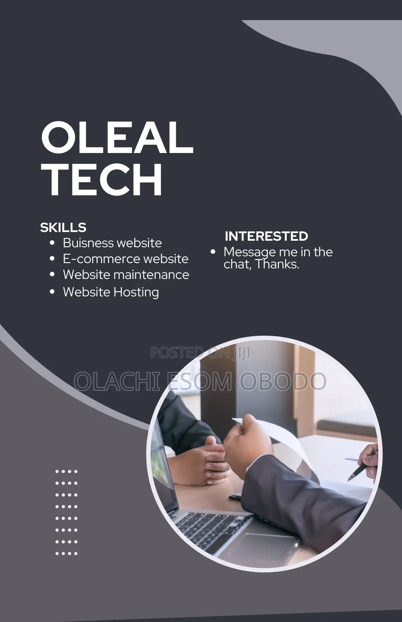 Web Developer and Graphic Designer