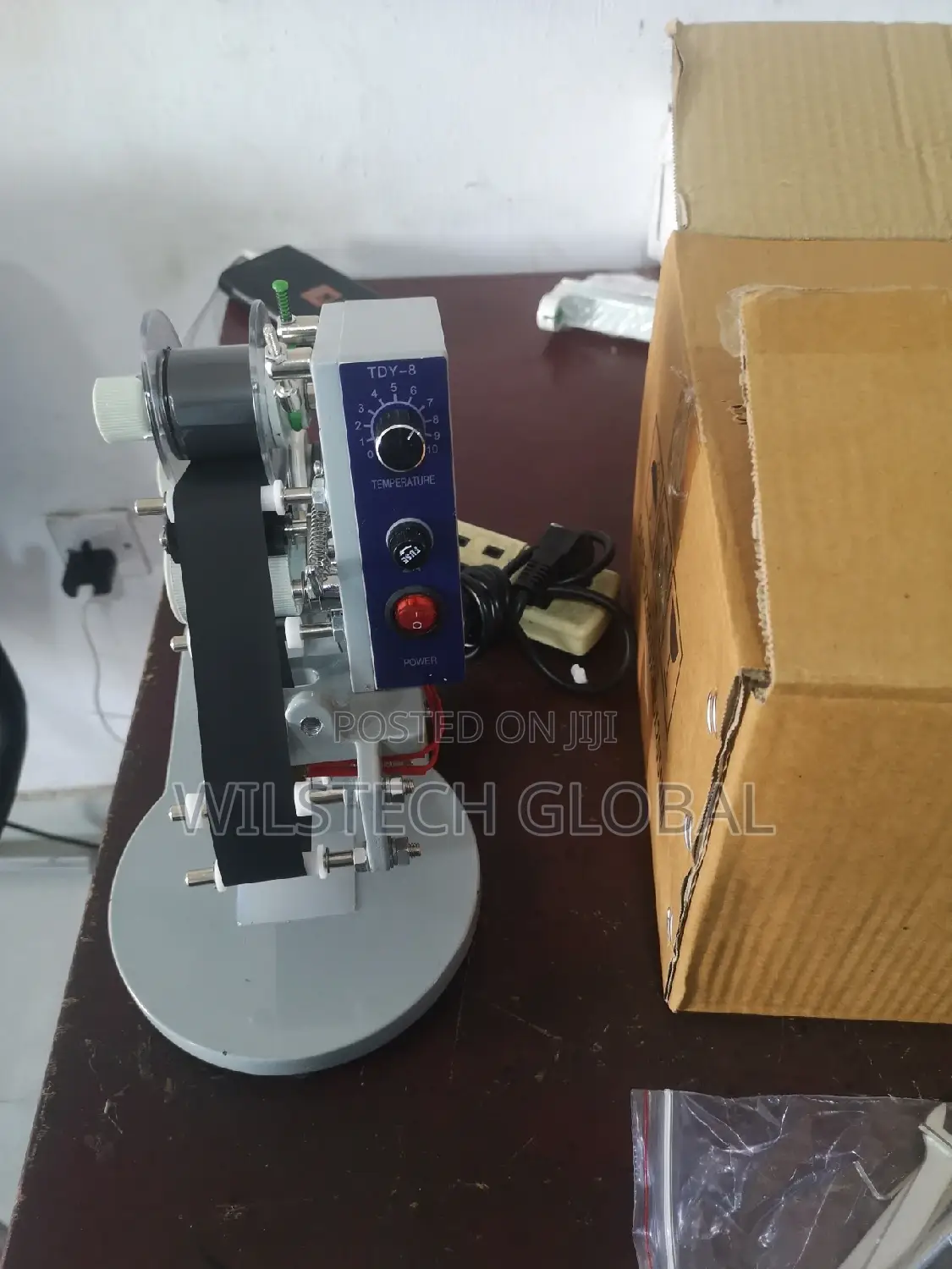Hot Stamp Ribbon Number Batch Expiry Date Coding Machine