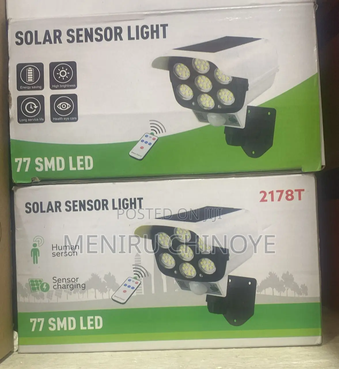 PTZ Solar Sensor Light