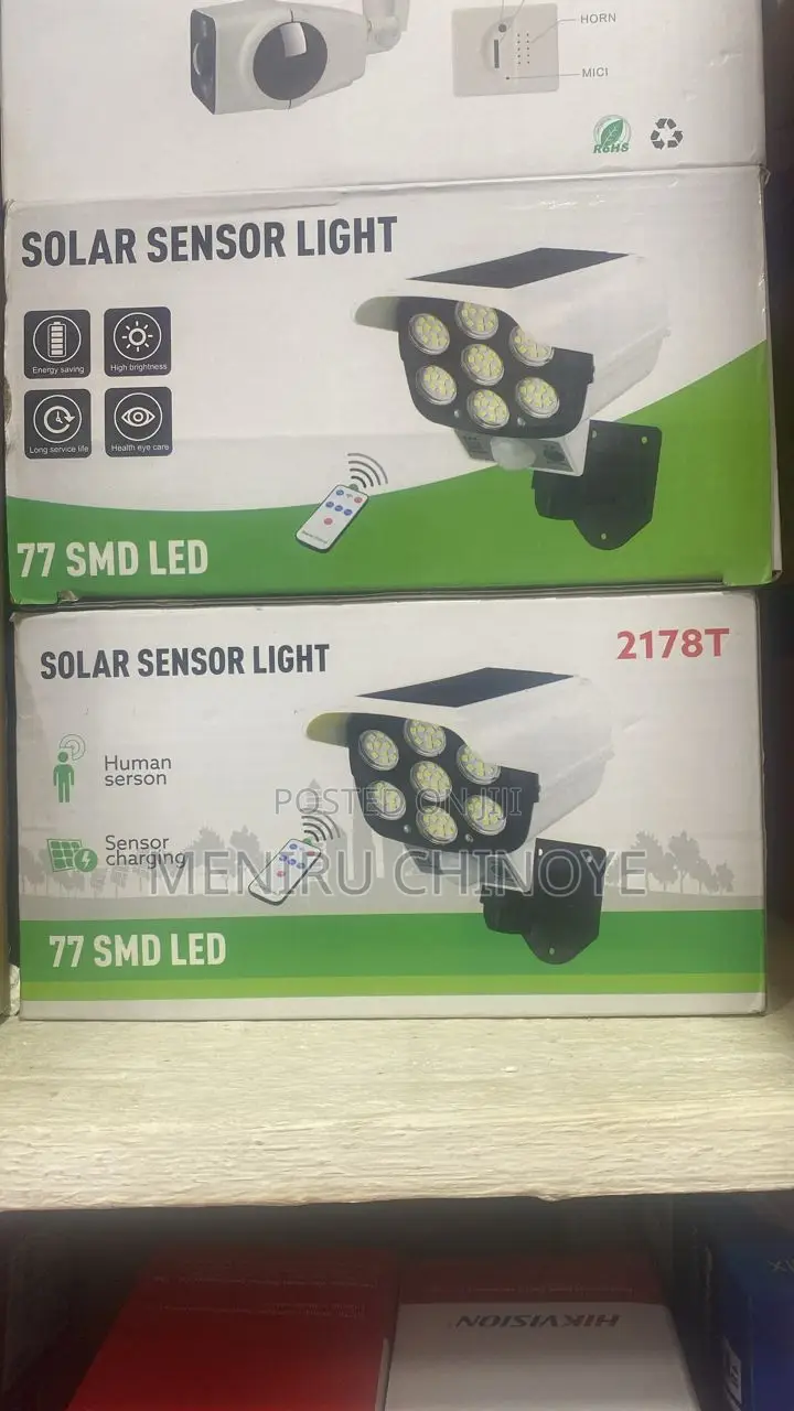 PTZ Solar Sensor Light