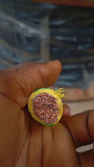 120mm Flex Single Wire PVC PVC Green and Yellow Earth Wire.