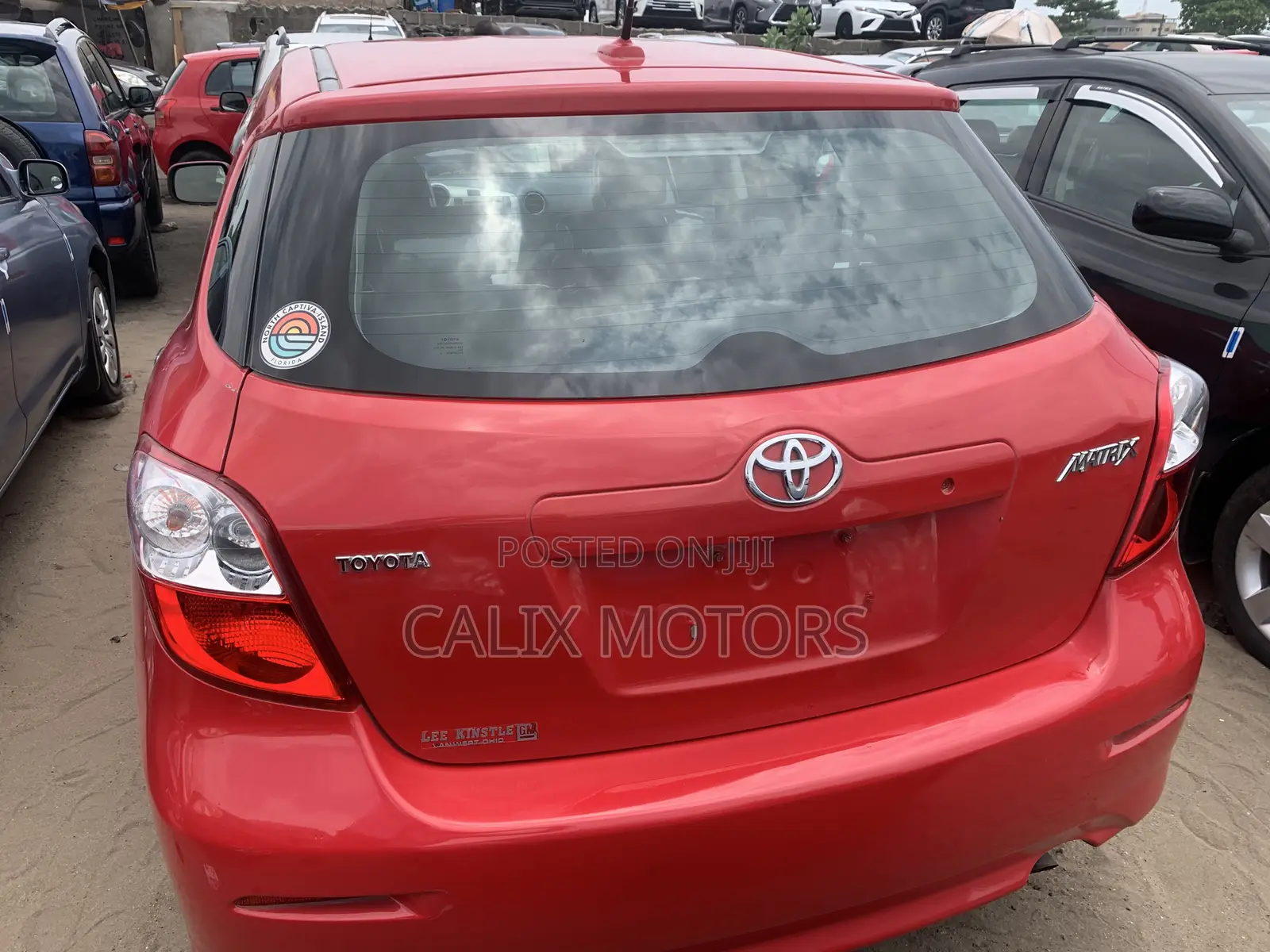 Toyota Matrix 2010 Red