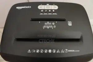 Amazon Basics 18 Sheet Cross Cut Paper Card Shredder