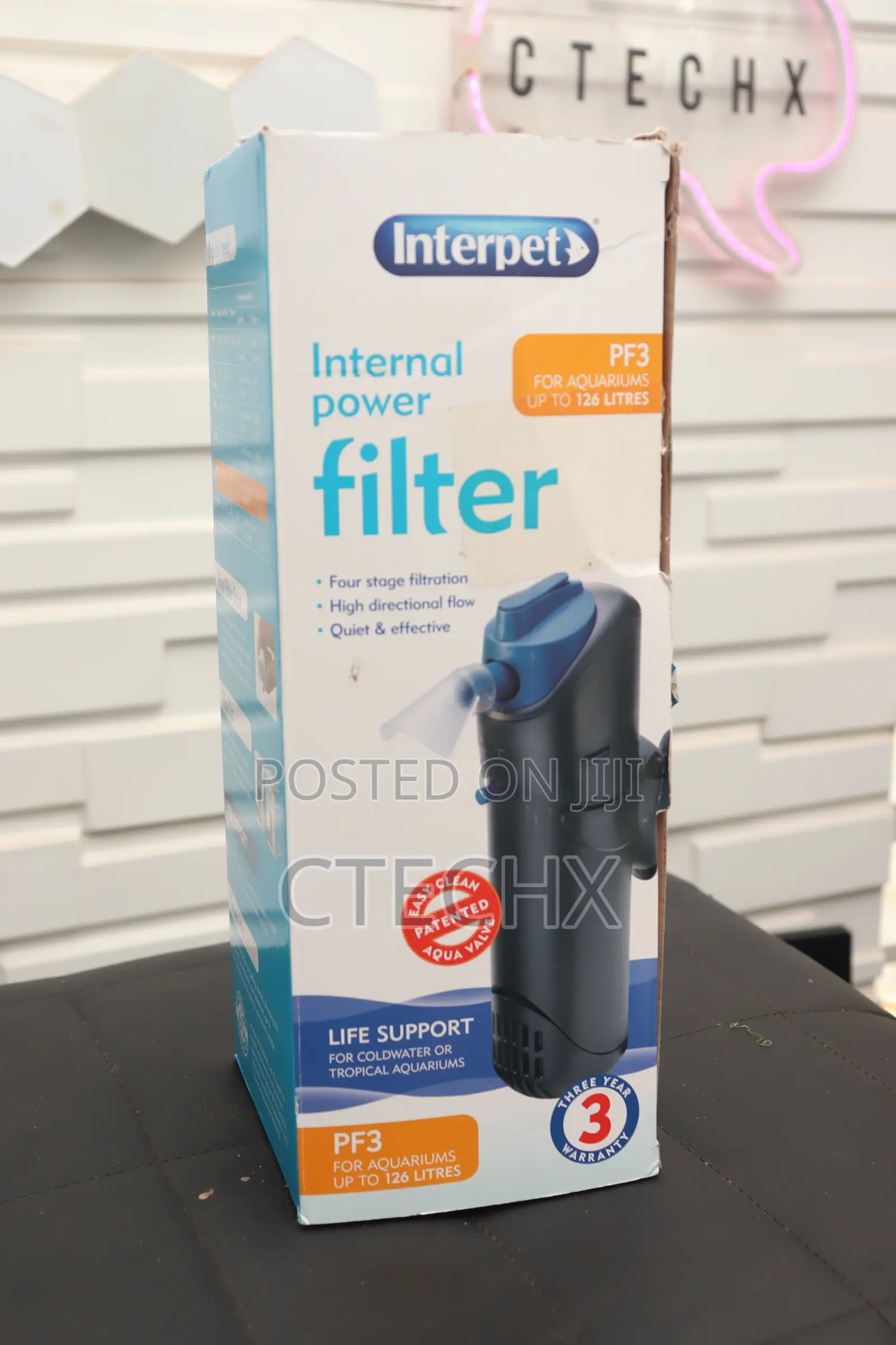 Interpet - PF3 Internal Power Aquarium Filter