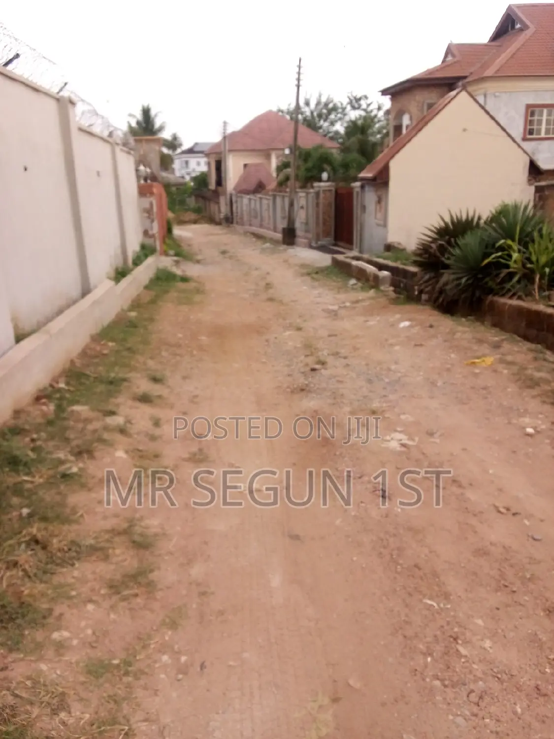 A Plot at Sharp Corner Oluyole Area