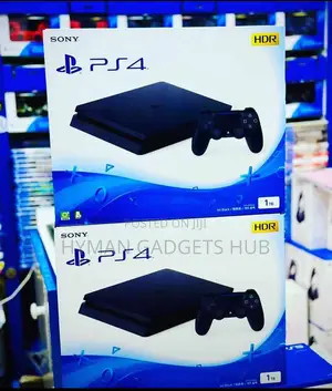 Brand New Ps4 Slim 500GB With Complete Accessories