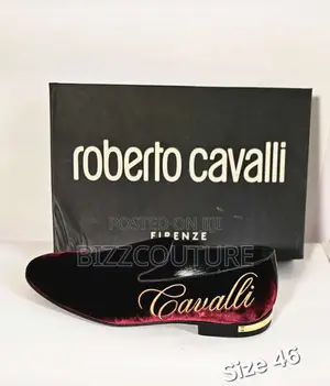 Original Italian ROBERTO CAVALLI Loafers Available in Store