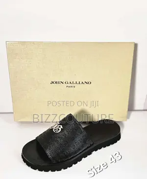 Original JOHN GALLIANO Slippers Available Instore