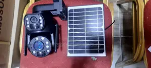 Double Lens PTZ Solar Camera 6mp View