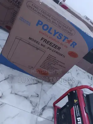 Strong and Reliable Polystar Chest Freezer 261 Liters