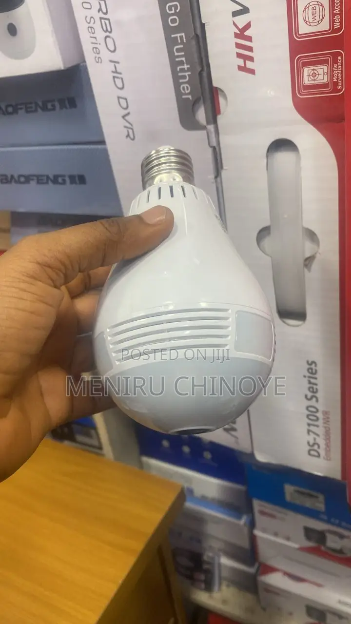 Wifi V380 Bulb Camera