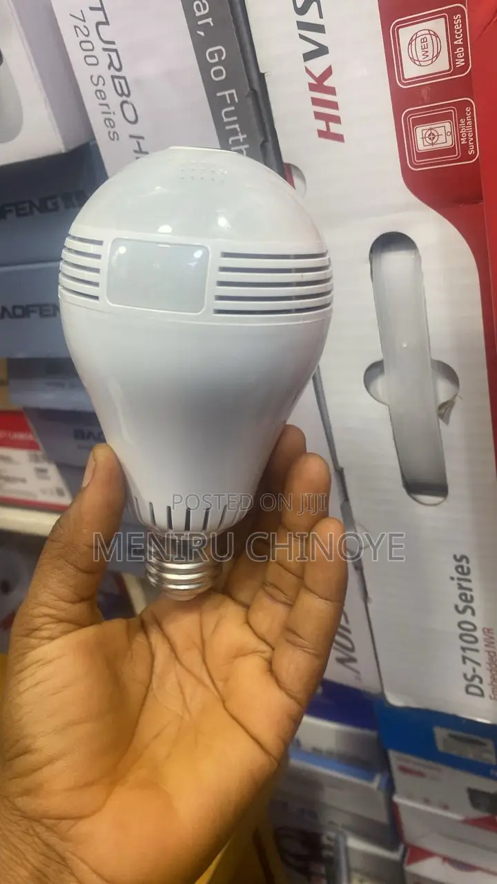 Wifi V380 Bulb Camera