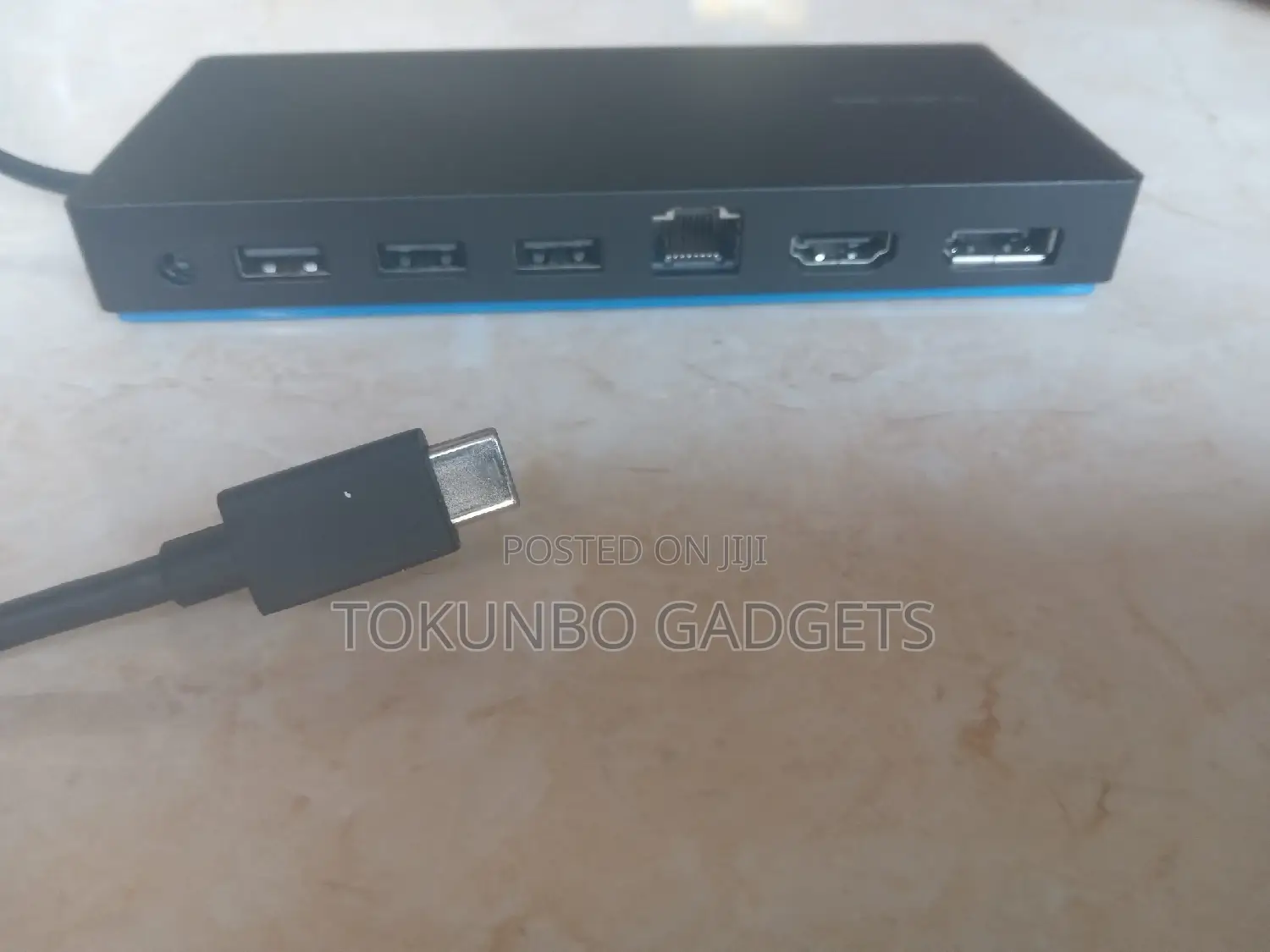 HP Elite G3 USB-C Docking Station Black – Model TPA-B01