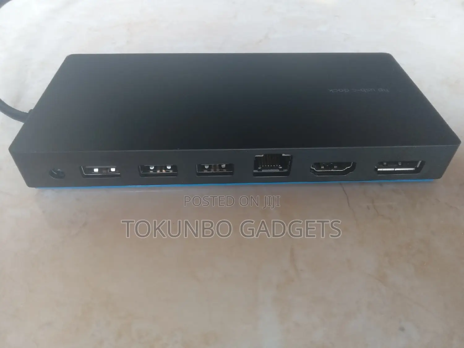 HP Elite G3 USB-C Docking Station Black – Model TPA-B01