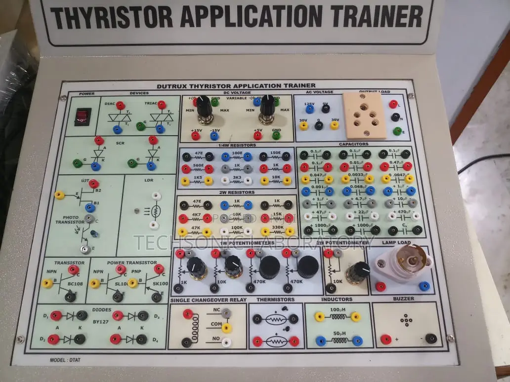 Thyristor Application Trainer Model DTAT