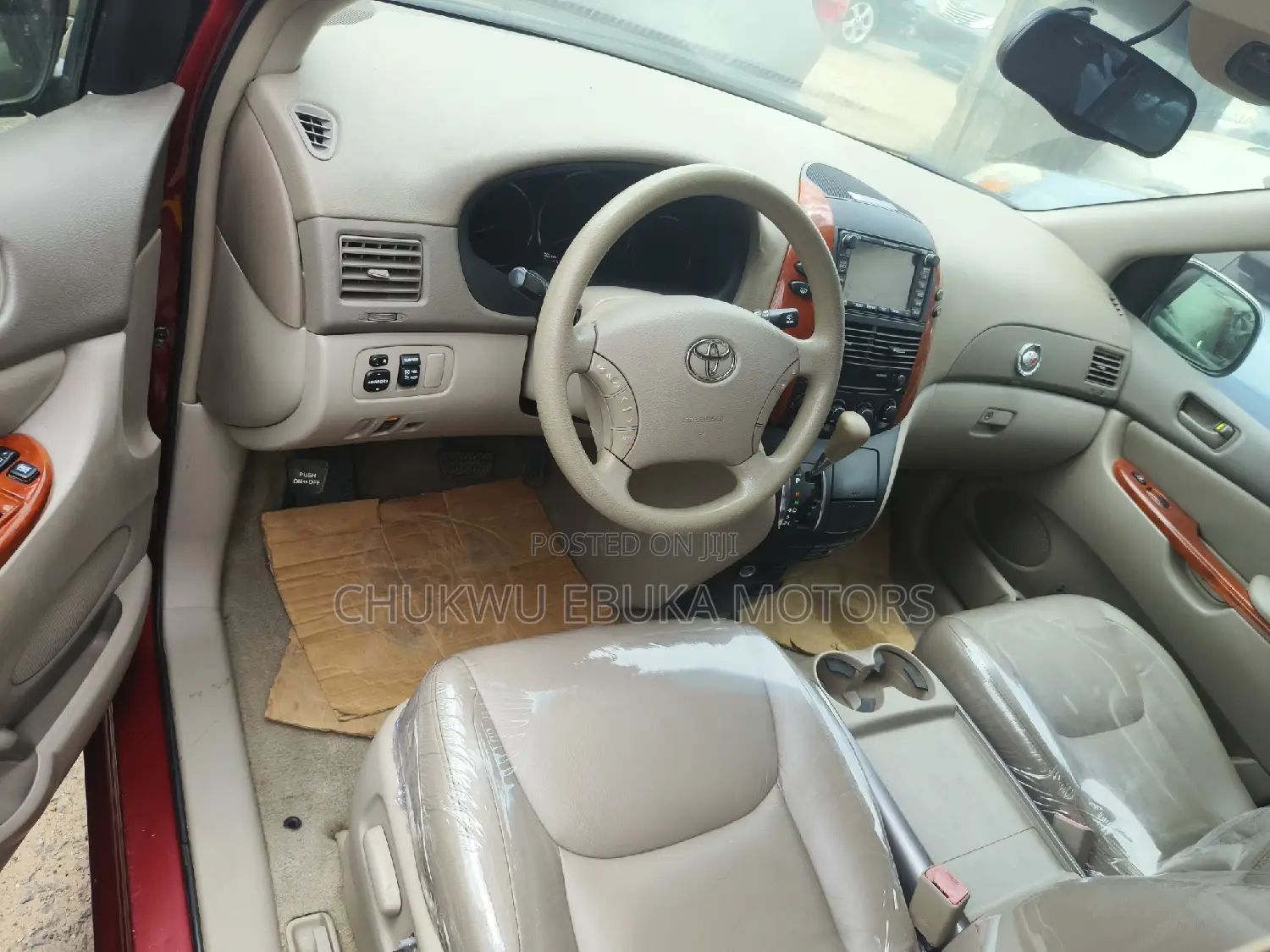 Toyota Sienna XLE AWD 2009 Red