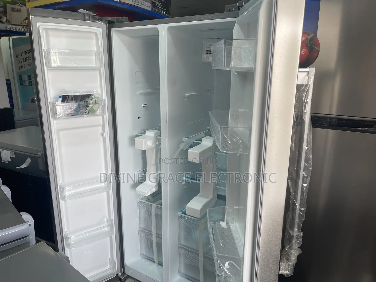 510 Litres Side by Side Midea Refrigerator