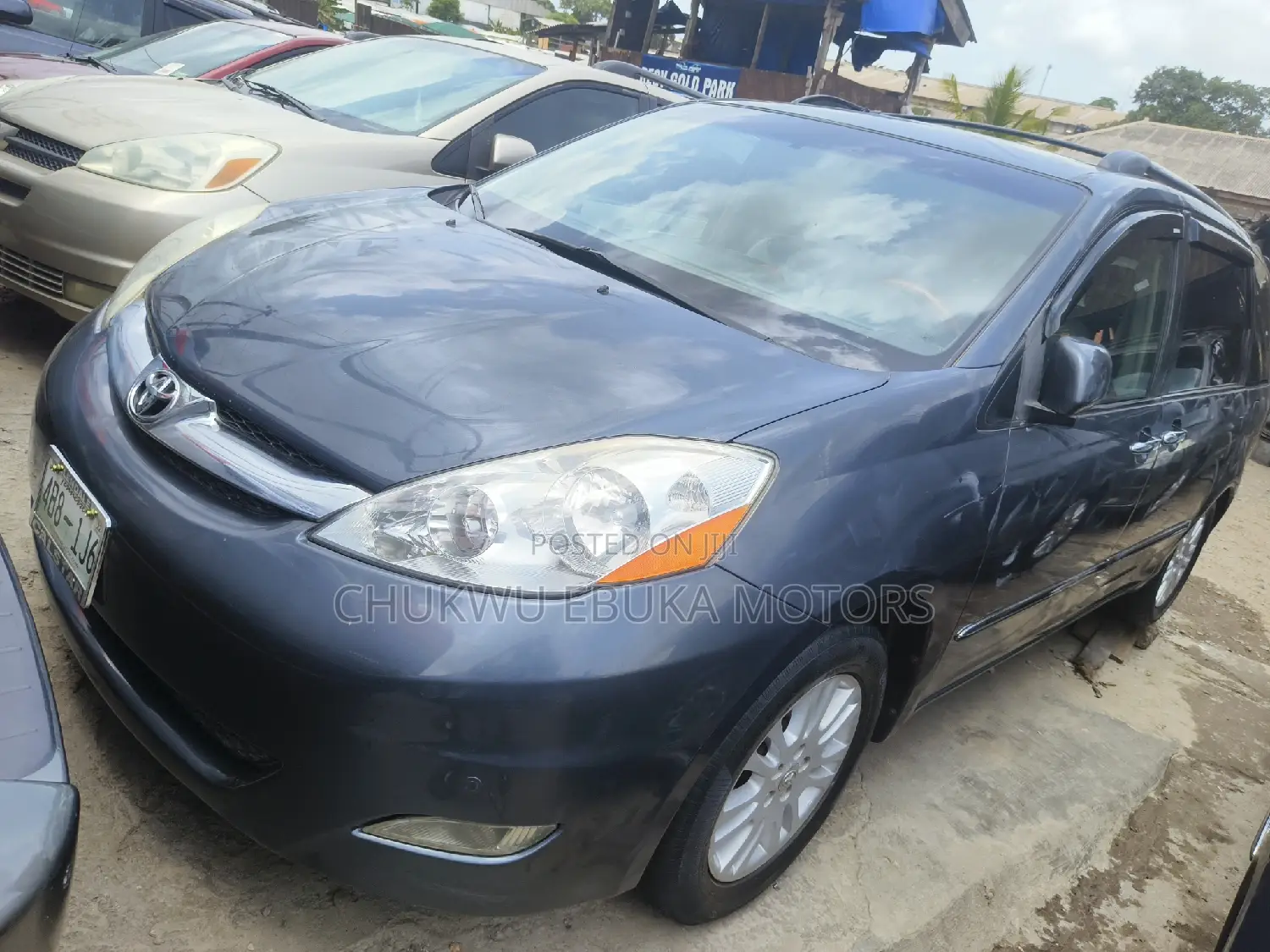 Toyota Sienna XLE Limited 2008 Gray