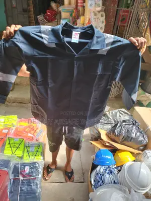 Safety Coverall With Reflector