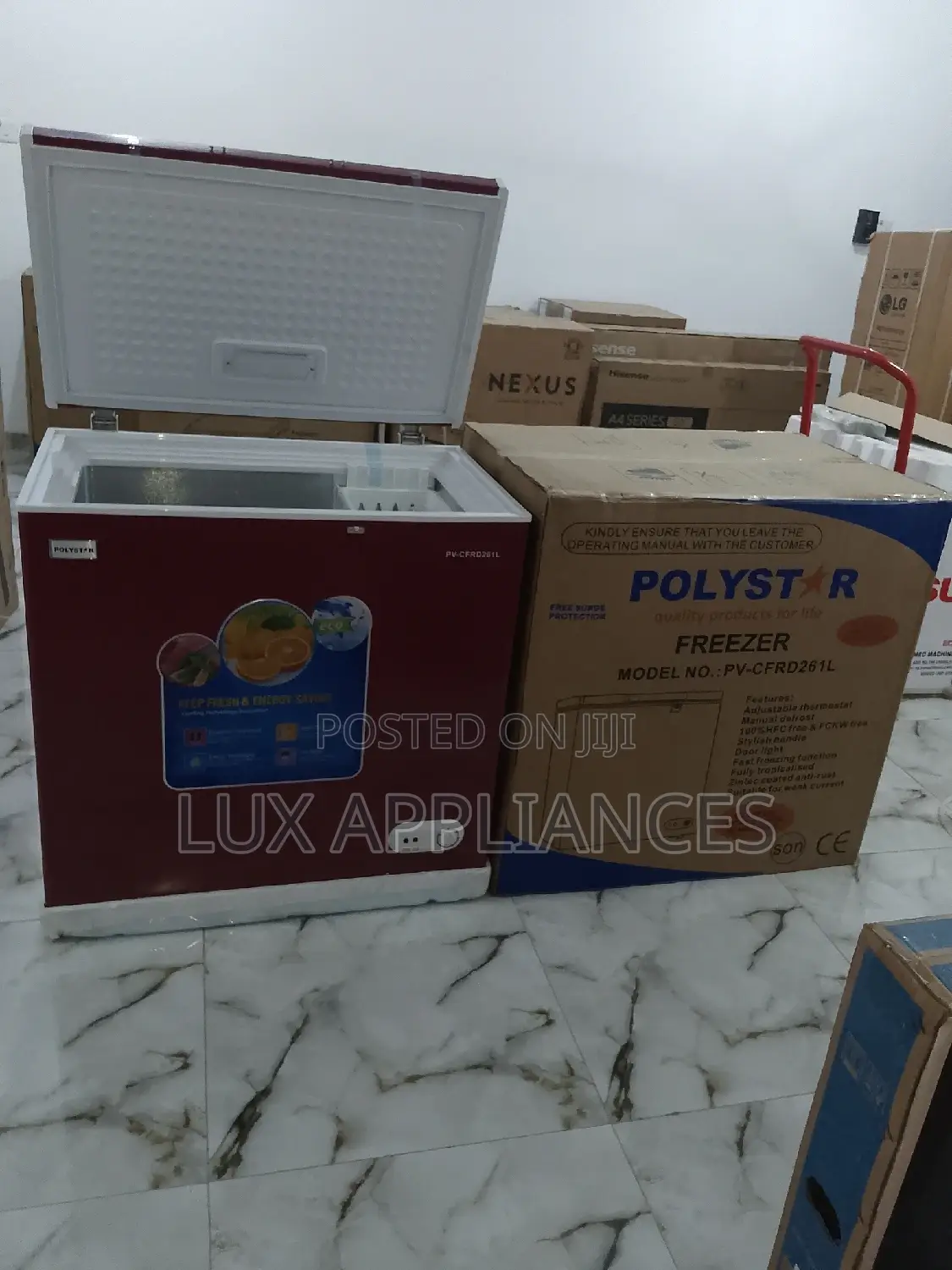 Polystar 261L Chest Freezer