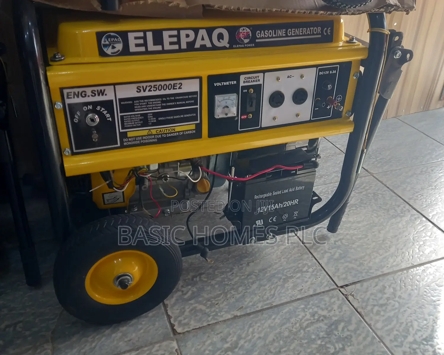 Elepaq Generator 12kva