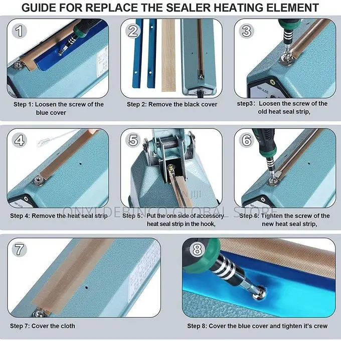 Spare Part Kit for Hand Pressing Nylon Sealer Element Teflon