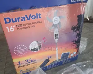 Duravolt Rechargeable Fan 16inch