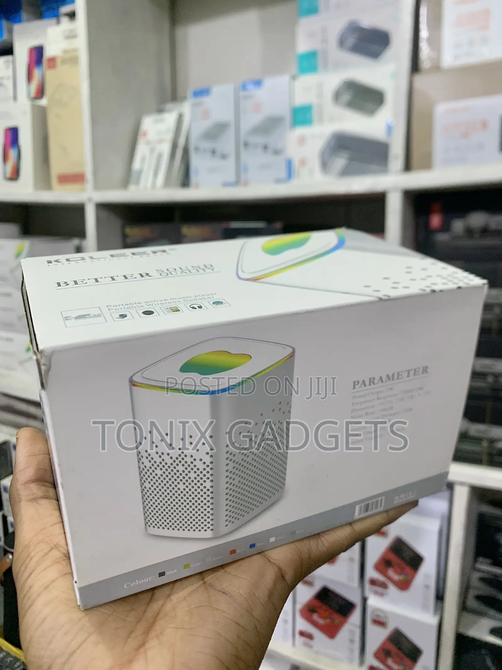 MP3 Wireless Colored Bluetooth Speaker - Unique Sound
