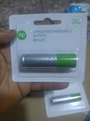 Dp Li-Ion 3.7V 2000mah Rechargeable Battery -
2pcs