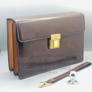 Montblanc Clutch Leather Bag for Men's